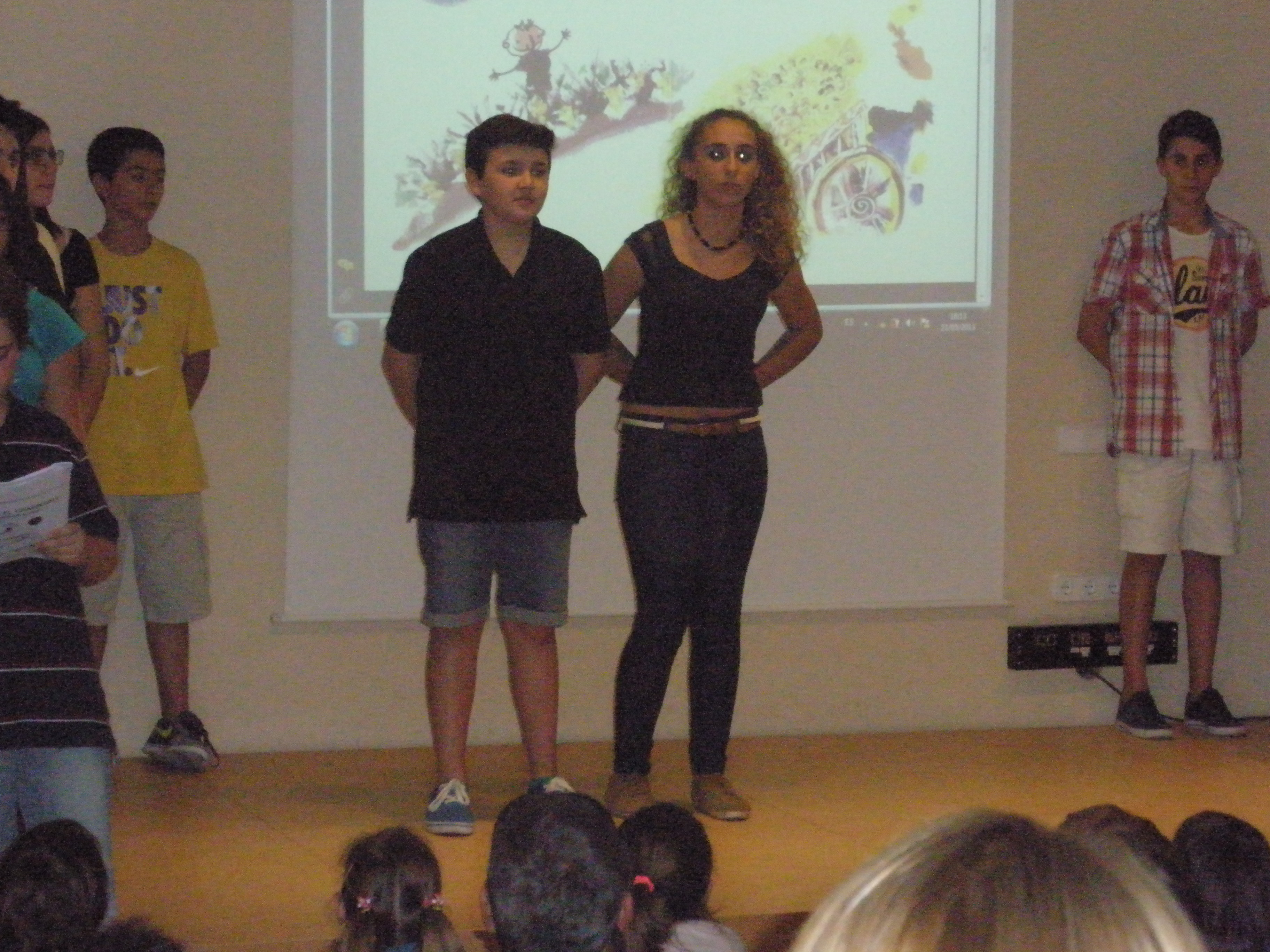 Hora del conte amb els Alumnes de l'Escola Freta de Matar� (23.05.2013)