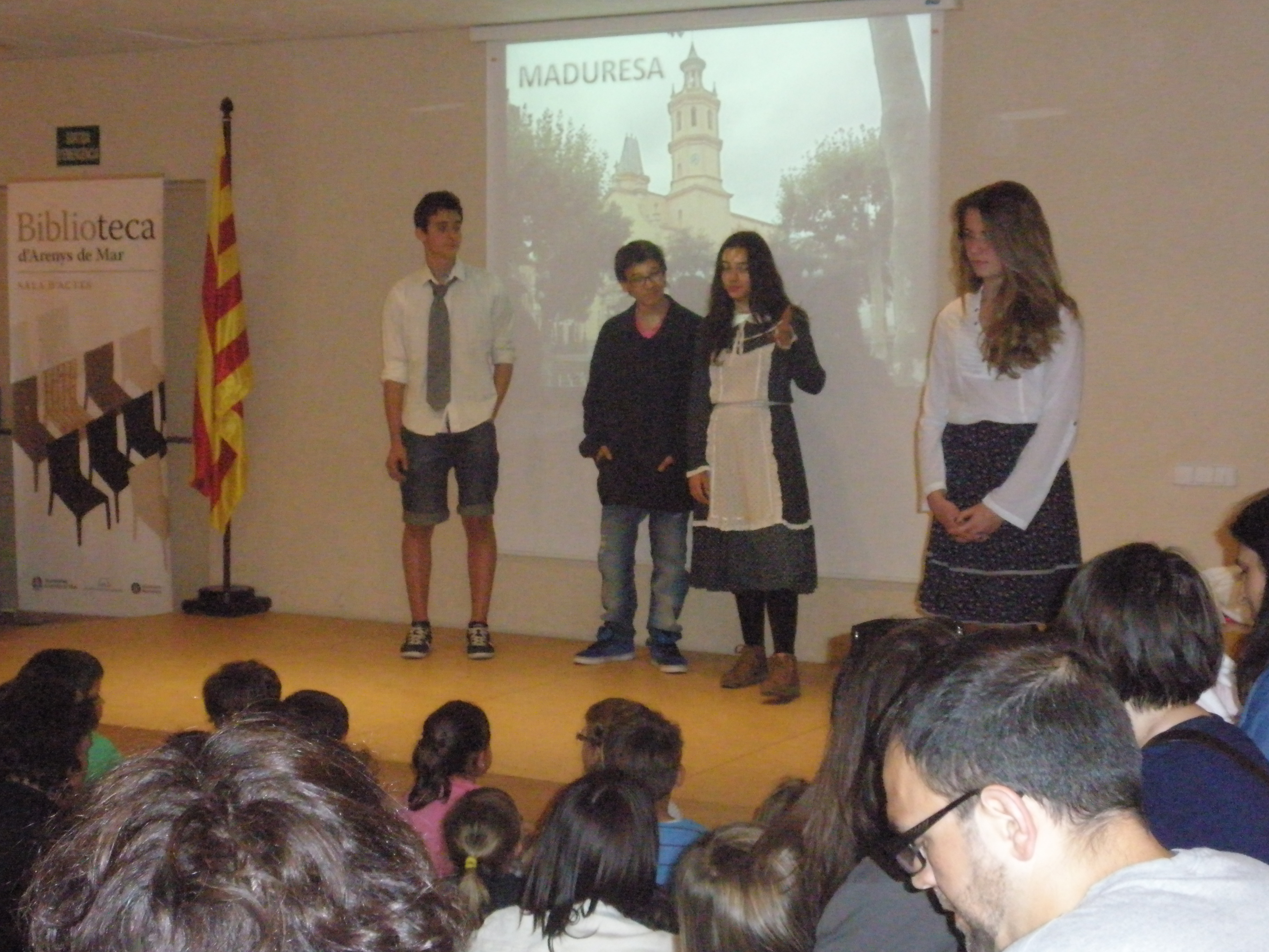 Hora del conte amb els Alumnes de l'Escola Freta de Matar� (23.05.2013)