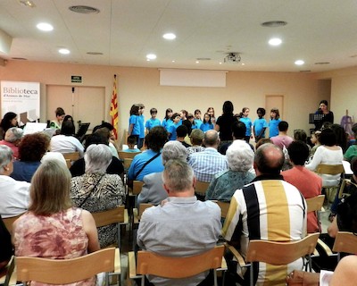 Cantata "L'Hora perduda" amb la Coral Els Boixets (29.06.2013)