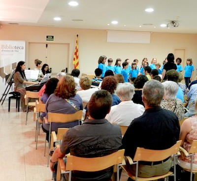 Cantata "L'Hora perduda" amb la Coral Els Boixets (29.06.2013)