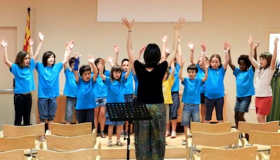 Cantata "L'Hora perduda" amb la Coral Els Boixets (29.06.2013)