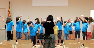 Cantata "L'Hora perduda" amb la Coral Els Boixets (29.06.2013)