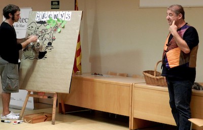Hora del conte amb Albert Estengre i l'UllDistret (26.09.2013)