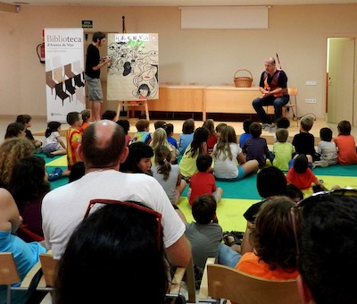 Hora del conte amb Albert Estengre i l'UllDistret (26.09.2013)