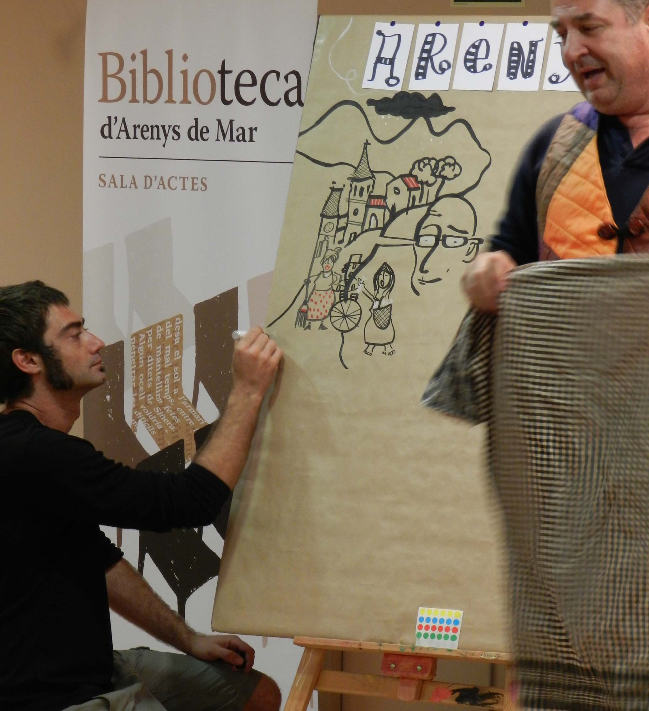 Hora del conte amb Albert Estengre i l'UllDistret (26.09.2013)
