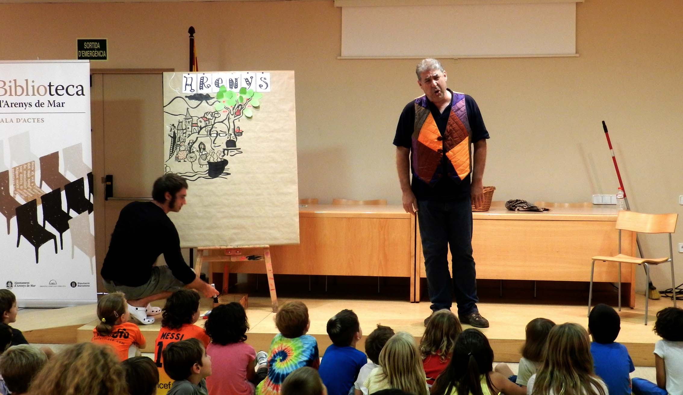 Hora del conte amb Albert Estengre i l'UllDistret (26.09.2013)