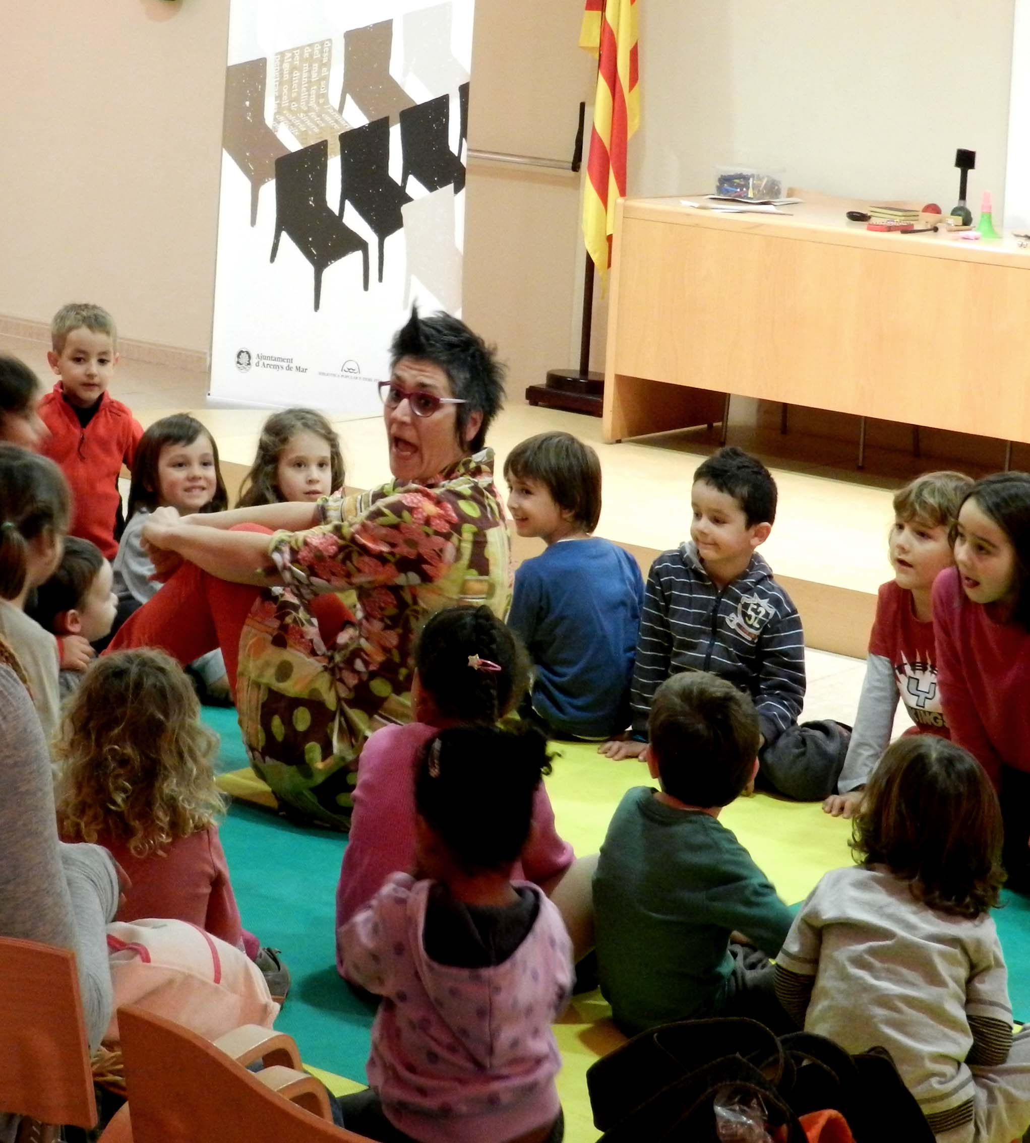 Hora del conte amb Mon Mas (21.11.2013)