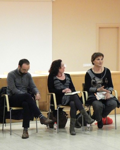 Tert�lia de novel�la amb Maite Carranza (09.12.2013)