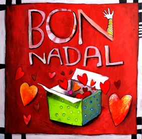 Postal de Nadal 2008 Ull Distret