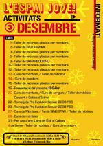 Cartell espai jove per Nadal