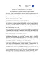 Manifest Consell d'alcaldes