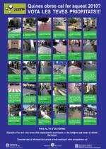 Cartell votaci&oacute; de les obres 2010