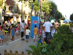 Jocs Gegants a la Riera d'Arenys, estiu de 2008