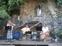 M&uacute;sica a la gruta del Parc de Lurdes, estiu de 2008