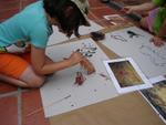 Taller de pintura rupestre
