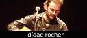 El cantautor arenyenc D&iacute;dac Rocher