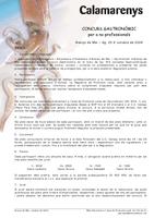 Bases del concurs per a no professionals