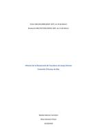 Informe de restauraci&oacute; d'una escultura de Josep Llimona al Cementiri d'Arenys de Mar