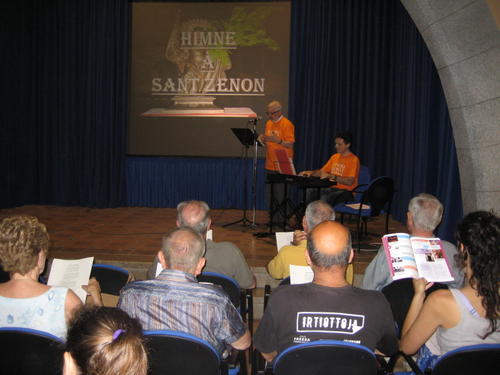 Taller himne a sant zenon 2009 Taller himne a sant zenon 2009