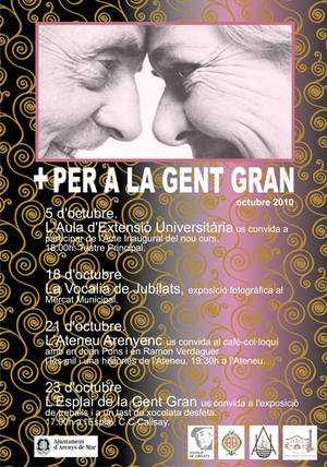 Cartell octubre gent gran Cartell octubre gent gran