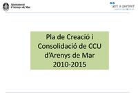 Presenttaci&oacute; de l'Estudi de Centre Comercial Urb&agrave; d'Arenys de Mar