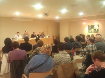Diumenge 6 de novembre de 2011, llibre Tombes i Lletres