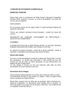 Bases concurs de fotografia Arenys Blau