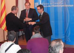Lliurament de claus dels pisos socials