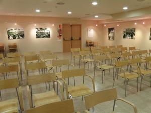 aula d'estudi a la bilbioteca