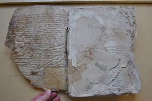Manuscrit Notarial segle XIV