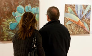 exposici&oacute; "Sobre el blau i el verd"