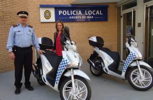 noves motos policia