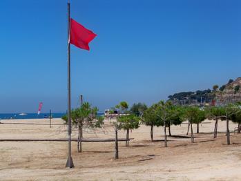 bandera vermella