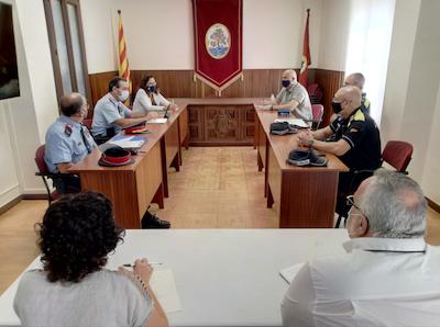 Mesa coordinació seguretat