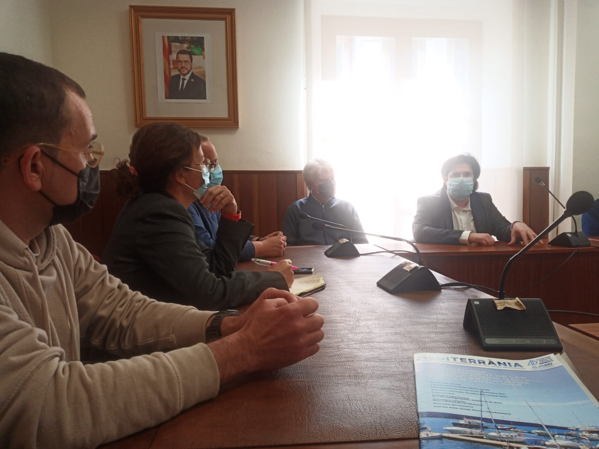 Més coordinació i treball conjunt per millorar la seguretat al Port d'Arenys