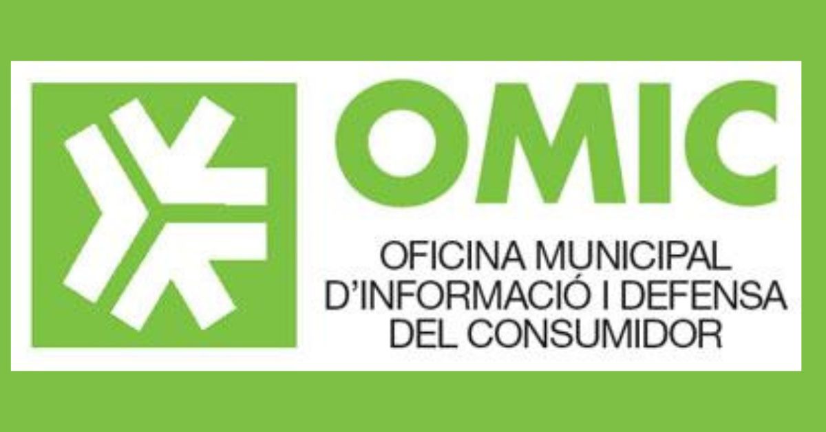 informaci als usuaris del servei de consum durant el perode de vacances de l'omic