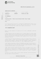 Proposta de resolució