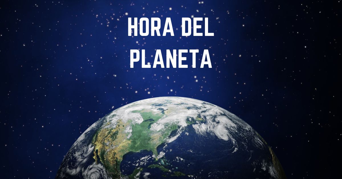 apagada de llums a l'ajuntament i al calisay amb motiu de 'l'hora del planeta'