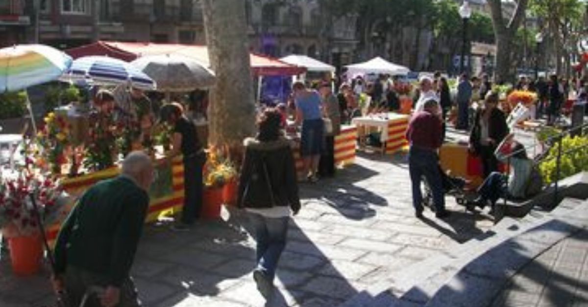 oberta la sol�licitud per a demanar una parada per sant jordi