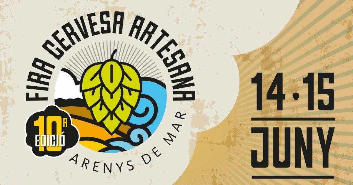arenys celebra la desena edici de la fira de la cervesa artesana
