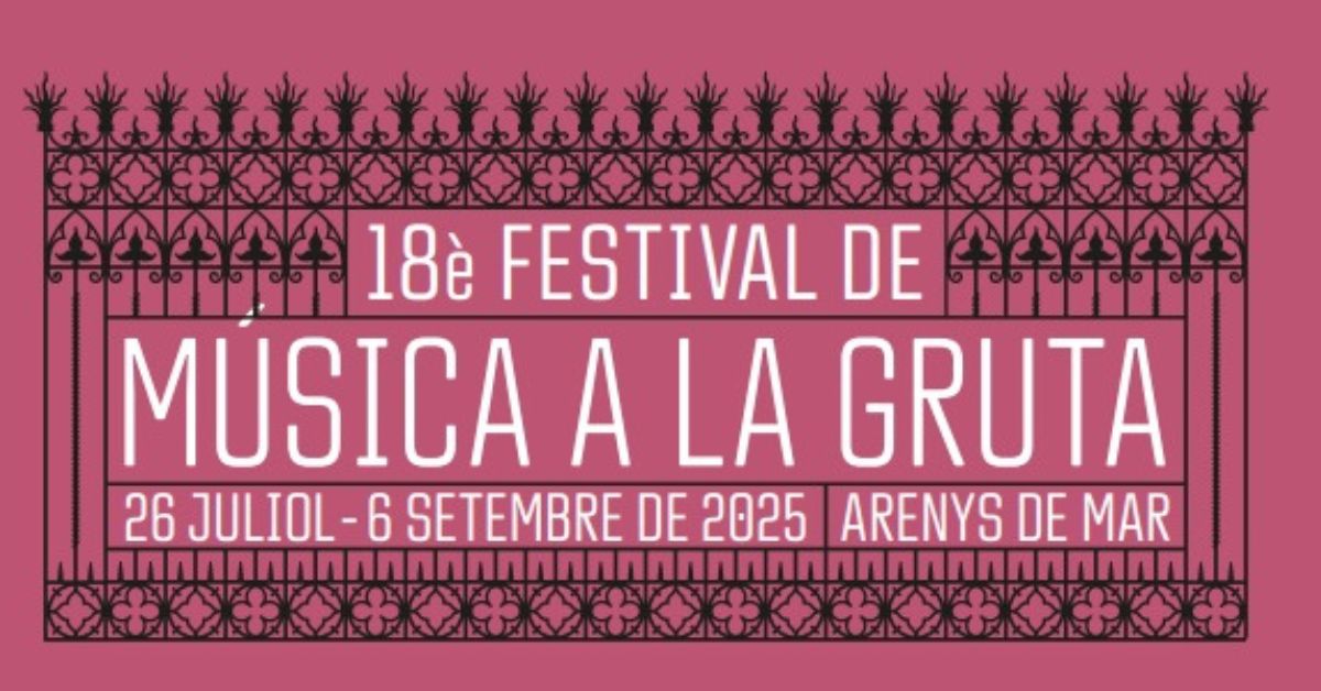 ja estan a la venda les entrades per la 18a edici del festival de msica a la gruta