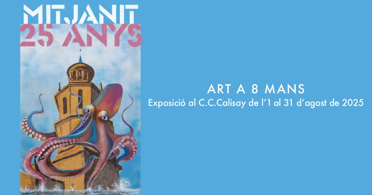 la sala d'exposicions del calisay acull una mostra dedicada als 25 anys del grup mitjanit