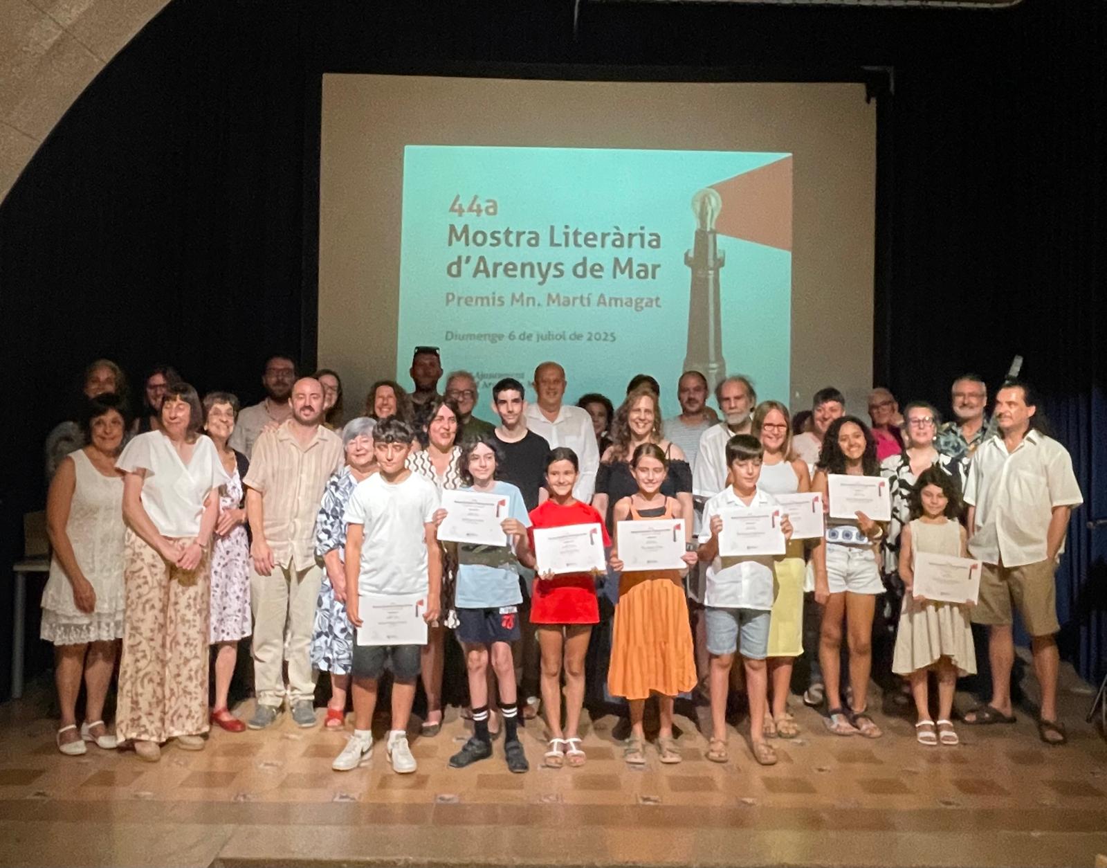 premis de la 44a mostra literria d'arenys de mar