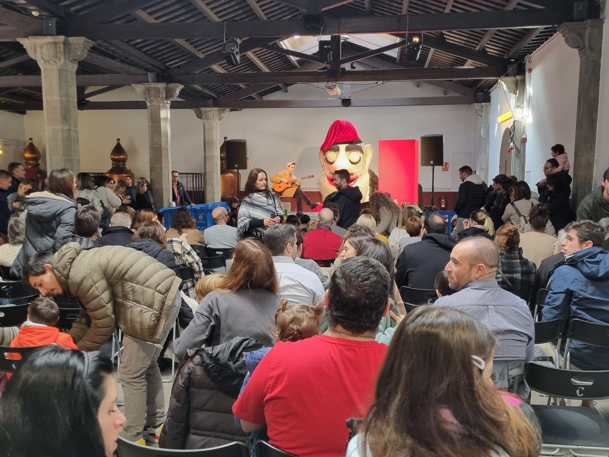 tot a punt per a la despertada del ti� al calisay!