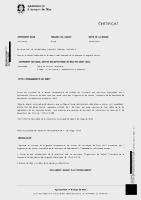 Certificat d'aprovació compte grestió multes