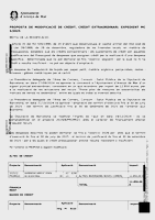 Proposta modificació de crèdit Promoció Econòmica