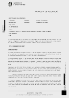 Proposta resolució