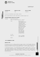 Certificat Acord