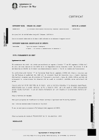 Certificat acord comissió