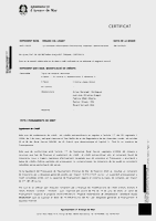 Certificat acord comissió